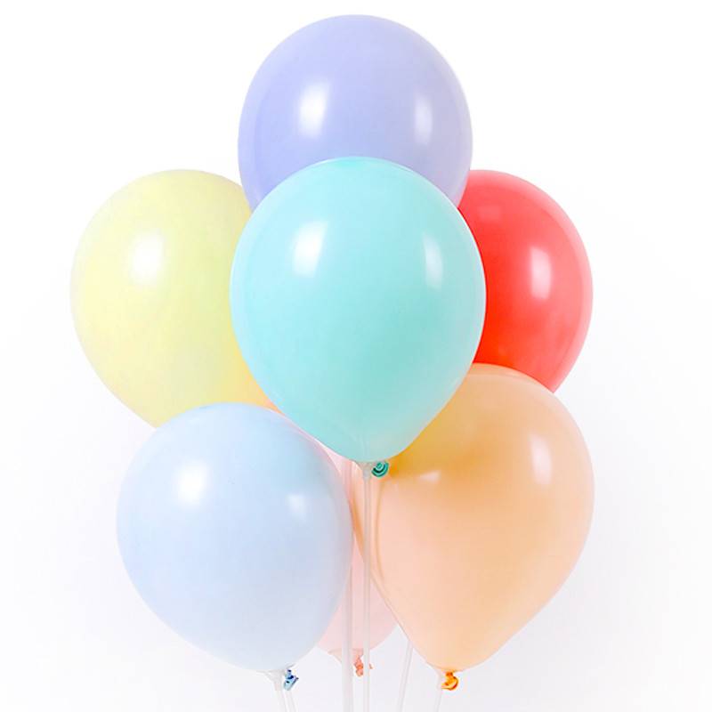 Latex Balloons Mix Pastel Color Thermal Building Products