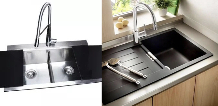 4by8 Futura Sinks. 2 Part